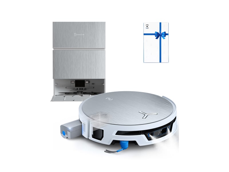 ECOVACS DEEBOT X12S Pro Omni Set Robot Aspirateur Laveur, 27000Pa, OZMO Roller 3.0,FocusJet,YIKO 3.0 27000Pa, FocusJet, YIKO 3.0 - Conforama A