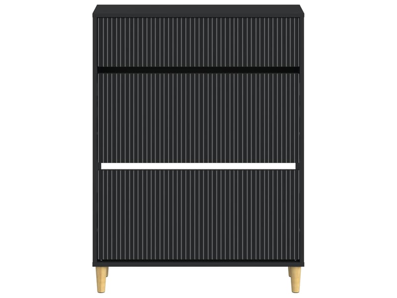  Meuble à chaussure, cabinet à chaussures arnhem 78x24x103 cm bois d'ingénierie shl3722  - Conforama D