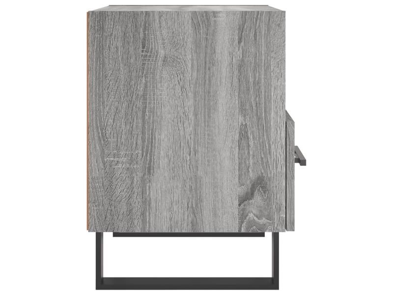  Table de chevet sonoma gris 40x35x47,5 cm bois d’ingénierie  - Conforama E