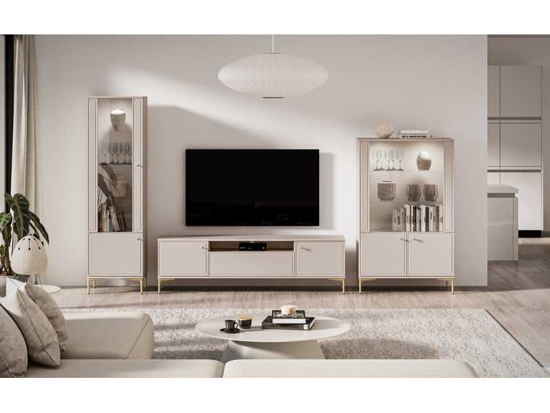  Selsey sandro - meuble tv - 180 cm - grėge Sandro - Conforama C