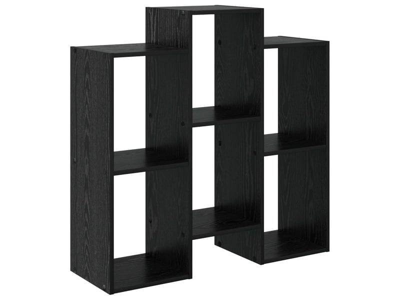  Buffet - bahut - meuble de rangement chêne noir 90 x 30 x 90 cm  - Conforama A