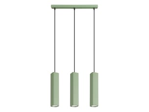Suspension rayo 3l sauge aluminium moderne 98x45x6cm