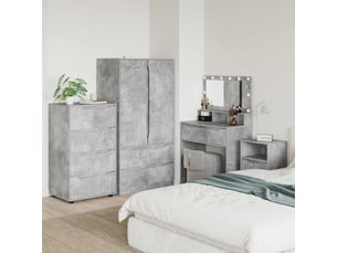 Armoire <strong></strong> <strong></strong> coloris gris largeur 60 cm