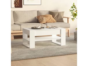 Table basse  coloris blanc <strong></strong> <strong></strong>