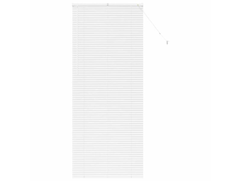 Store vénitien, store de fenêtre blanc 220 x 85 cm 25 mm aluminium cf47798 - Conforama A