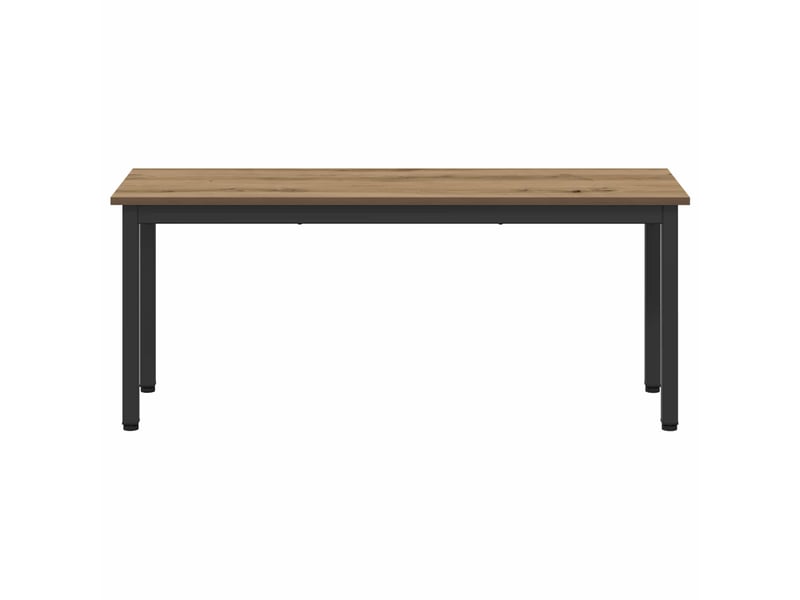  Banc d'entrée, banc d'intérieur chêne artisan 110x35x45 cm bois d'ingénierie  - Conforama E