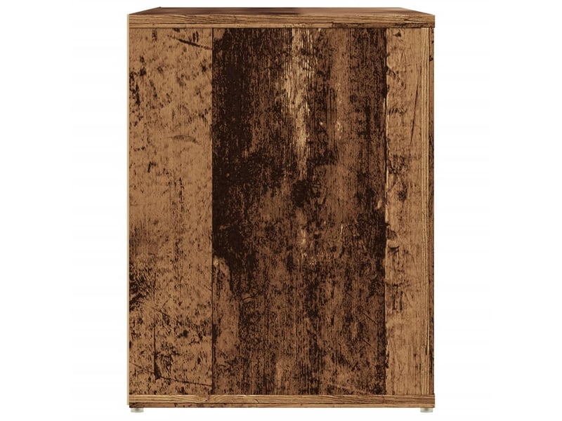 Banc à chaussures, meuble à chaussures vieux bois 100x35x45 cm bois d'ingénierie  - Conforama E