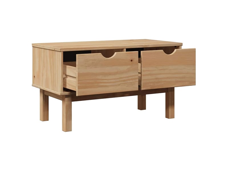  Banc de couloir, banc de rangement otta 80x40x45 cm bois de pin massif  - Conforama E