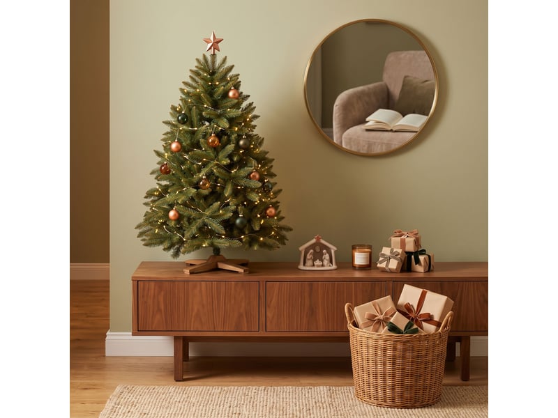 Sapin de noël artificiel royal trees® – épicéa du caucase, 120 cm  - Conforama C