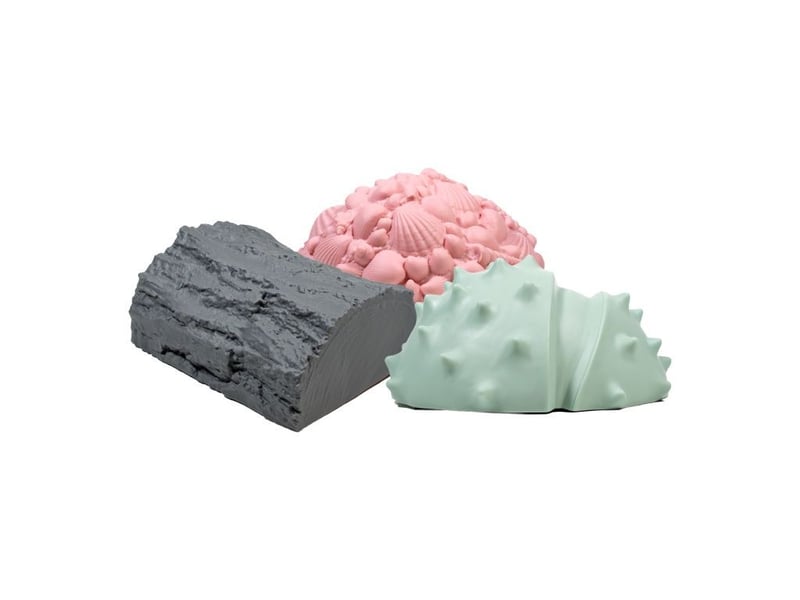  Set de pierres d'équilibre muffik - 3 pièces, pvc, multicolore MFA-10-1 - Conforama A