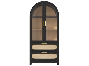 Vitrine coloris bicolore - x