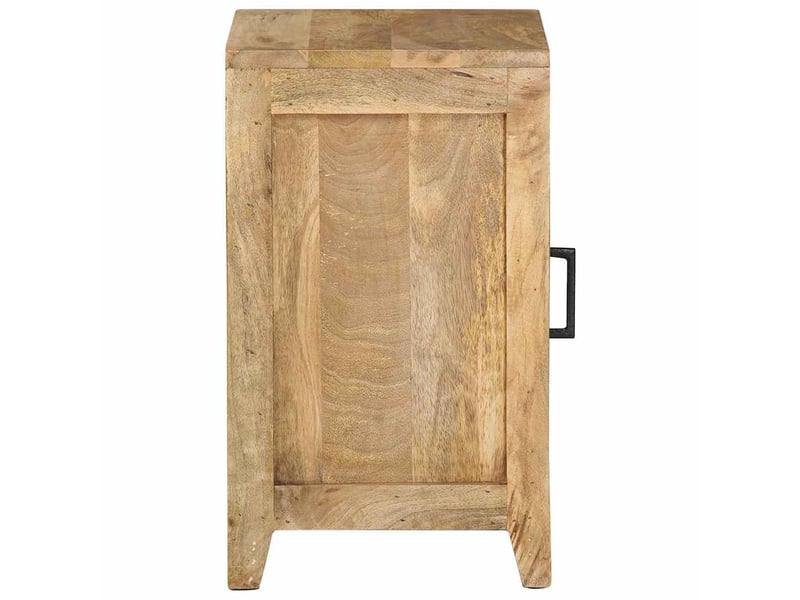  Table de chevet - cabinet de chevet - table de nuit 40x30x50 cm bois de manguier massif  - Conforama B