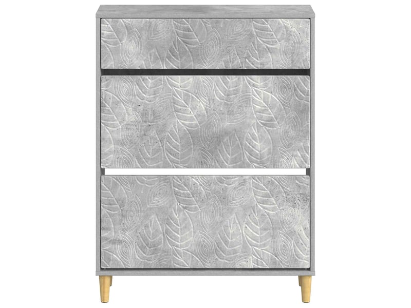  Meuble à chaussures, armoire à chaussures delft 78x24x103 cm bois d'ingénierie shl1514  - Conforama D