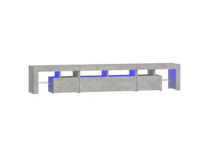 Meuble tv coloris gris 230 cm <strong></strong> <strong></strong>