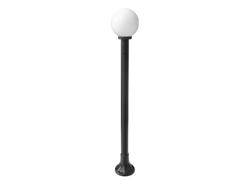  Lampadaire extérieur fabrilamp abanto 1 x e27 noir ip44 130 x 20 x 20 cm 233640009 - Conforama A