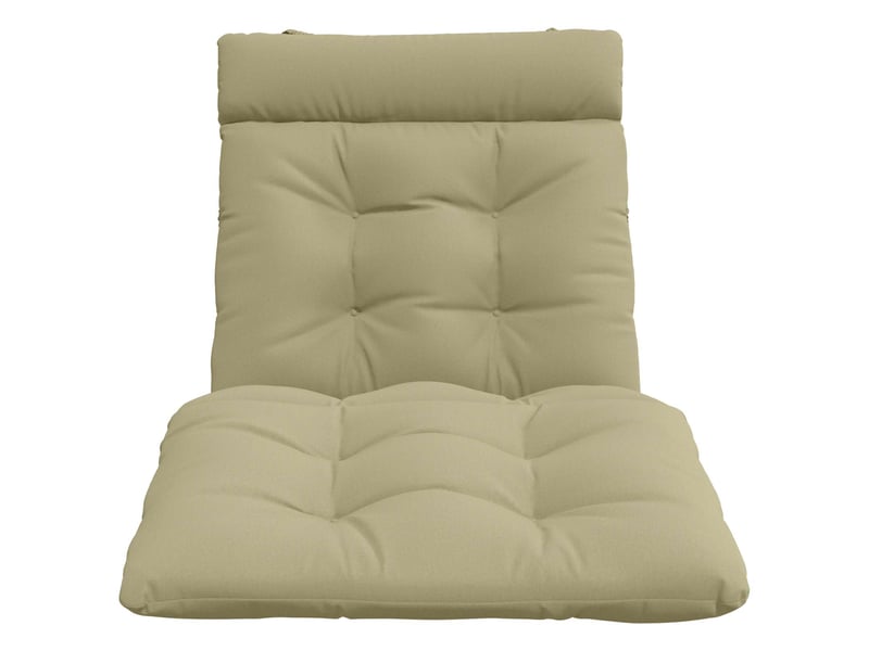 Coussin de transat, coussin pour bain de soleil vianen 100 % polyester vert clair cf56362  - Conforama D