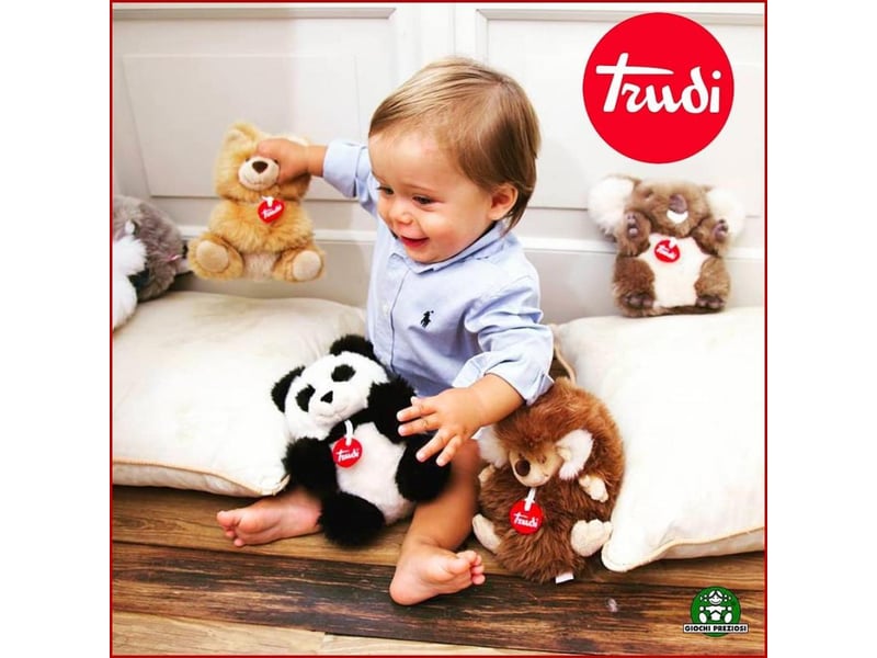  Trudi fluffies - peluche panda TUD15000 - Conforama C