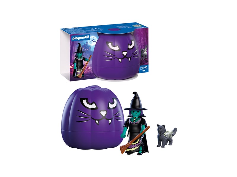  Set halloween figurines avec boite citrouille et chats 4 ans PLL72360 - Conforama B