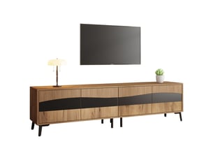 Meuble tv coloris bicolore 180 cm REDOM  
