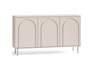Buffet 3 porte(s) 0 tiroir(s) <strong>SELSEY</strong> <strong>Orvella</strong> - 150 cm coloris taupe