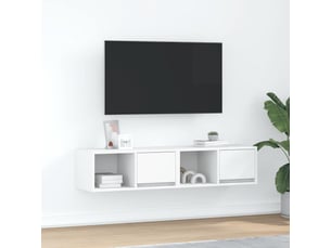 Meuble tv coloris blanc 60 cm <strong></strong>  <strong></strong>