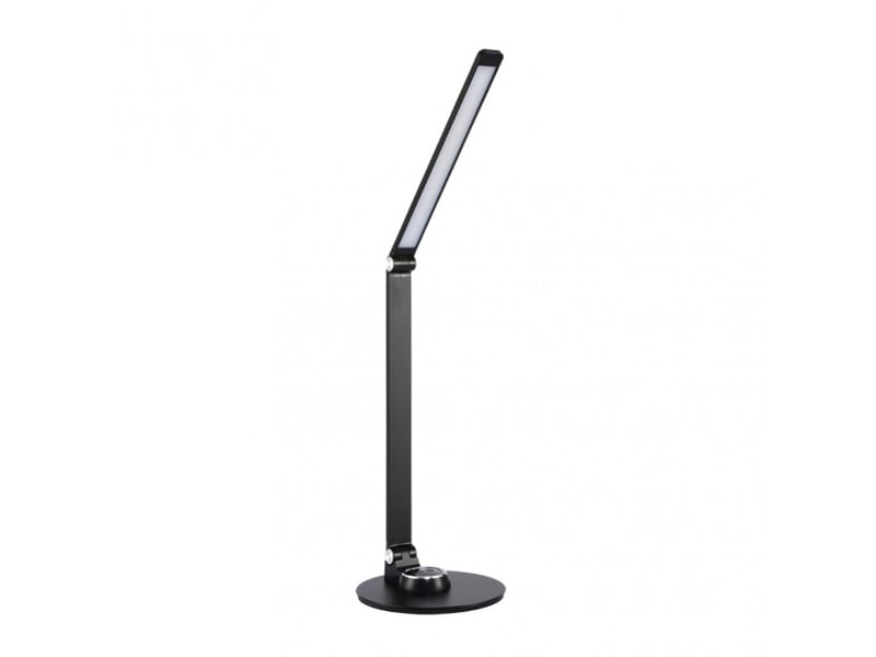  Fabrilamp baritono lampe de bureau led noire 8 w 600 lm, 3 températures, tactile et pliable 179171009 - Conforama A