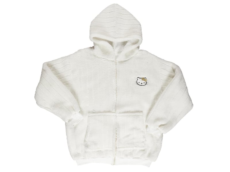  Lot de 2 sweats à capuche hello kitty - blanc et noir  - Conforama E