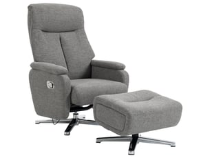 Fauteuil relax électrique  RAELUNYI Cuir / Tissu noir