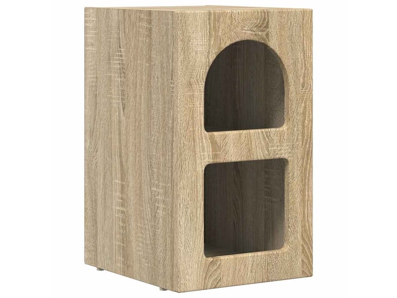  Table de chevet - cabinet de chevet - table de nuit elst chêne sonoma 29,5 x 33,5 x 50 cm  - Conforama A