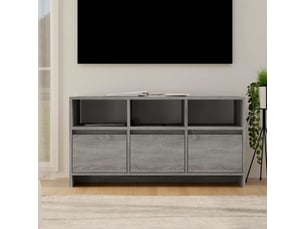 Meuble tv coloris gris 102 cm <strong></strong>  <strong></strong>