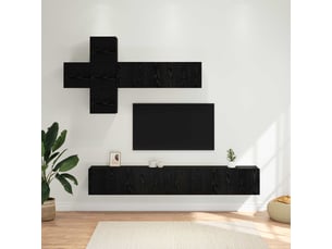 Meuble tv coloris noir 100 cm <strong></strong>  <strong></strong>