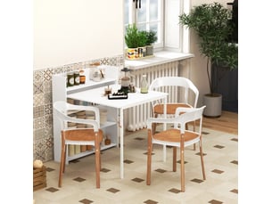 Ensemble table rectangulaire 0 banc(s) 0 chaise(s) 0 tabouret(s) inclu(s) <strong>DESMIU</strong> <strong></strong>