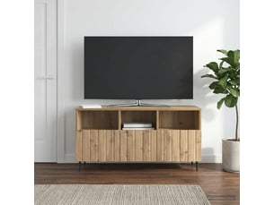 Meuble tv coloris marron 102 cm   