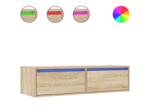 Meuble tv coloris marron 100 cm <strong></strong> <strong></strong>