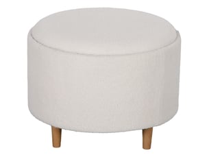Pouf / repose pied DESVIAE  blanc