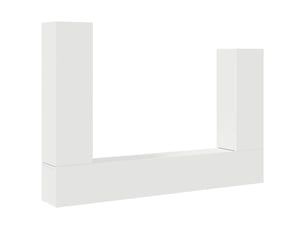 Meuble tv coloris blanc 30.5 cm <strong></strong>  <strong></strong>