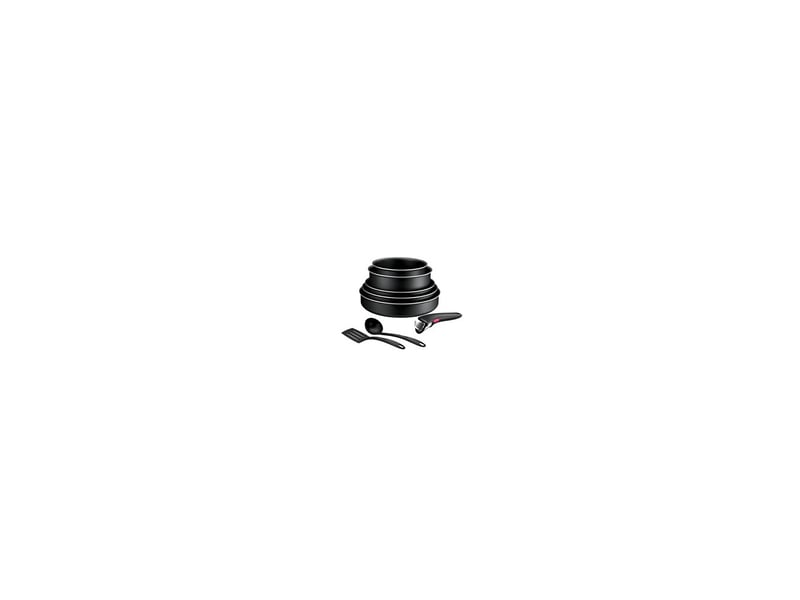  Set de cuisine ingenio 8 pieces antiadhesif thermo-signal poeles et casseroles amovible noir 7871015 - Conforama A
