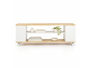 Meuble tv coloris bicolore 120 cm KOVIEA  