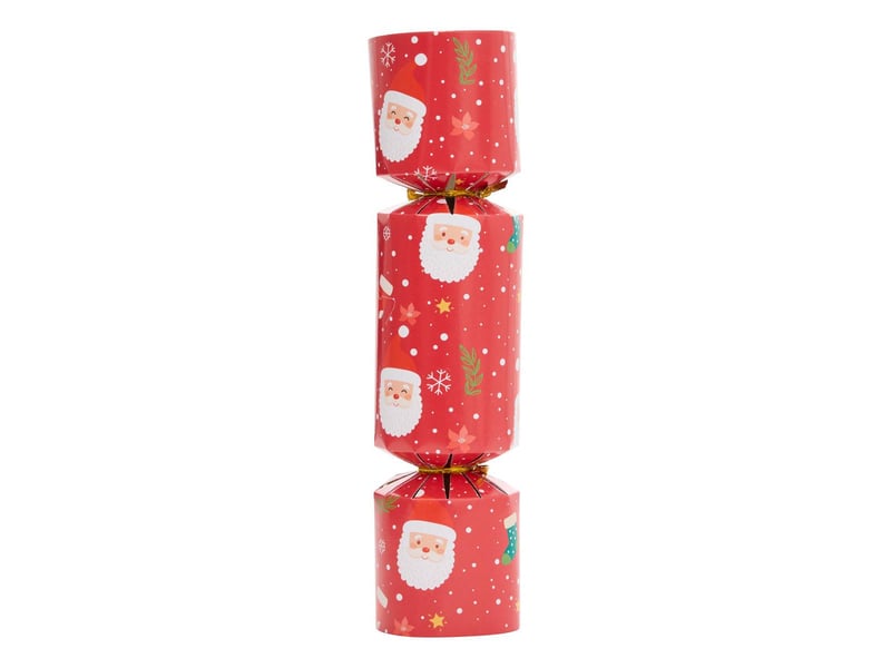  Lot de 6 crackers de noël traditionnels  - Conforama A