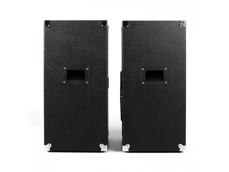 Bsx-12a enceintes pa usb microsd aux mic 80w noir  - Conforama E