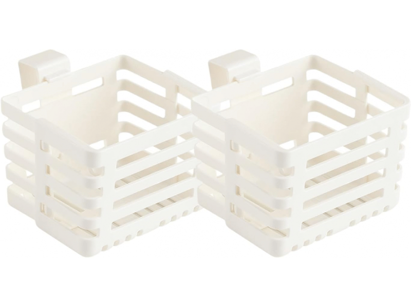 Étagère de rangement murale extensible, 4,25 x 3,15 pouces, adaptée aux petits espaces de rangement ; 2 pièces, facile à assembler. - Conforama A
