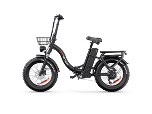 Vélo électrique fat bike pliable drvetion ct20 pro max, 48v 20ah batterie samsung, noir