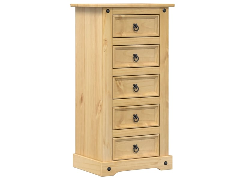  Table de chevet - cabinet de chevet - table de nuit corona 53x39x103 cm bois de pin massif  - Conforama A