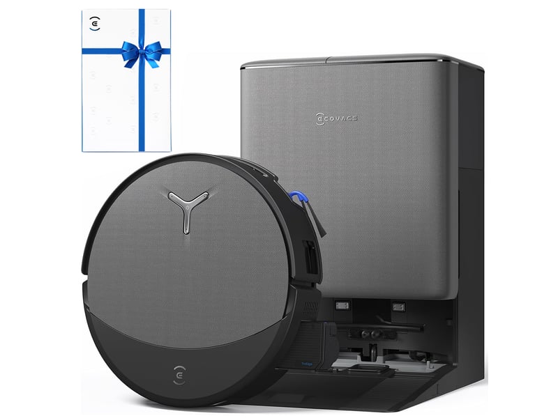  ECOVACS DEEBOT T90 Pro Omni Set Robot Aspirateur Laveur,30kPa,PowerBoost,OZMO Roller 3.0,TruEdge 3.0 30000Pa, TruEdge 3.0, YIKO - Conforama A