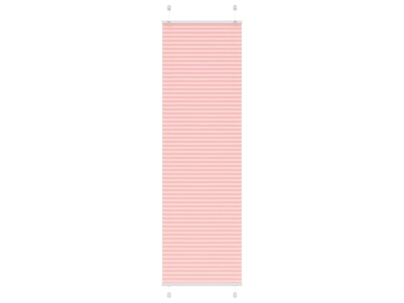  Store plissé, store de fenêtre rose 60x200 cm largeur du tissu 59,4 cm polyester cf46996  - Conforama B