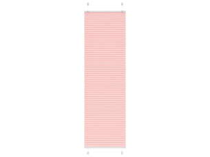 Store plissé, store de fenêtre rose 60x200 cm largeur du tissu 59,4 cm polyester cf46996