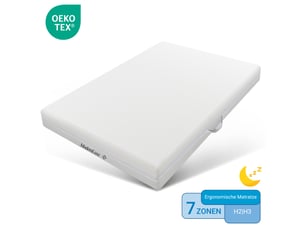 Matelas 140x200 cm MODFU   Mousse soutien Medium épaisseur 20 cm