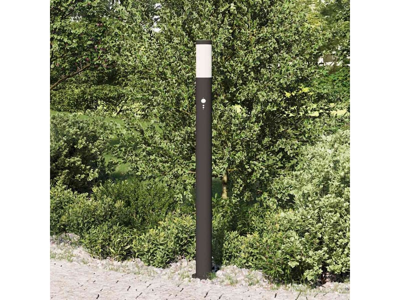  Borne lumineuse, lampadaire avec détecteur 110 cm en acier inoxydable ip44 shl5787  - Conforama C