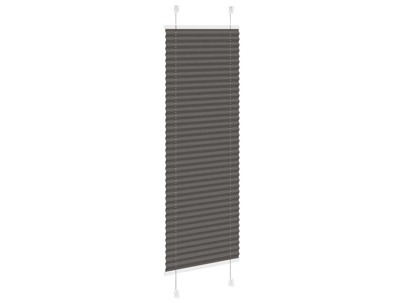  Store plissé, store de fenêtre noir 50x150 cm largeur du tissu 49,4 cm polyester cf46938  - Conforama D