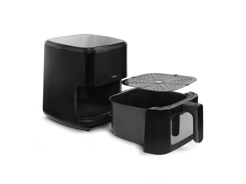  Livoo - friteuse sans huile 5l 1400w noir  doc371n - DOC371N - Conforama C